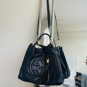 Gucci Black Hand/Shoulder Bag